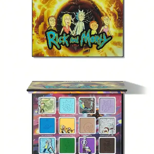 پالت سایه چشم شیگلم مدل Rick And Morty