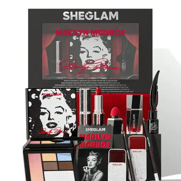 پک آرایشی مرلین مونرو شیگلم (monroe X sheglam collection set)
